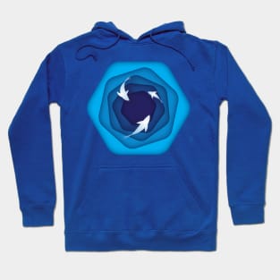 Koi Hex pond Hoodie